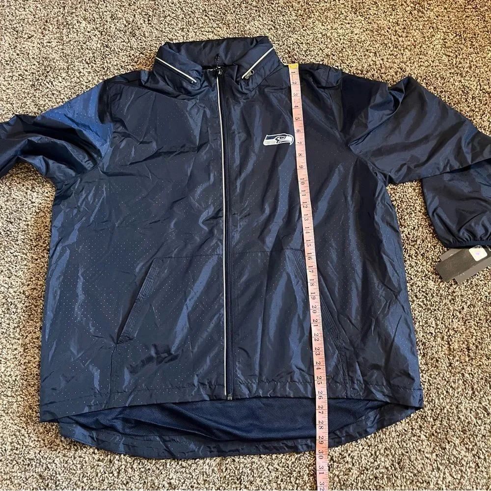 Seattle Seahawks NFL Women's Light Weight Jacket - Picture 16 of 16